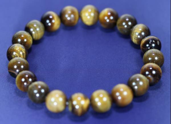 《天然》タイガーアイ（虎目）　ブレスレット　新品　_2