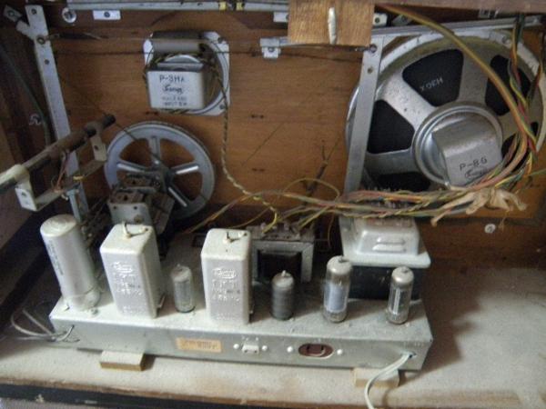 年代物 SANYO 真空管ラジオ Hi-Fi SF-950 ALL WAVE レトロ 当