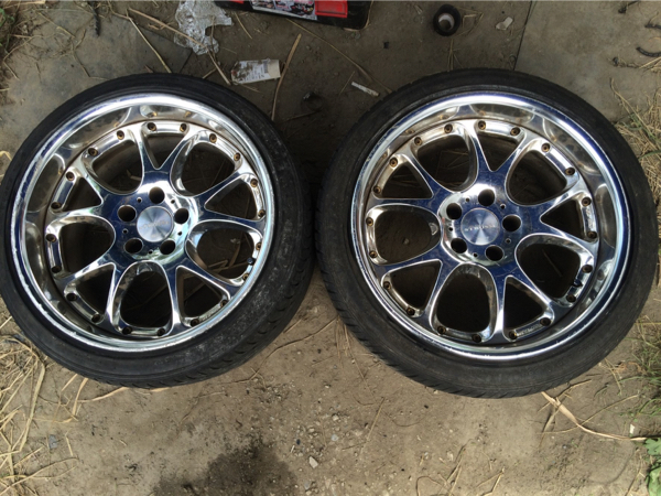SSRエイグルストラッセ 18インチ メタリックブルー 2本セット 深リムSSR エイグル ストラッセ 18×9J+6 2本セット 訳あり ご覧頂き