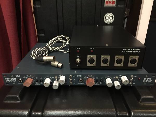 Vintech Audio model 273 +PSU電源付属 EQ／DI プリアンプ NEVE | 0