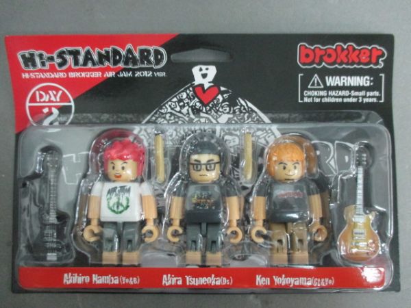 Hi-STANDARD brokker フィギュア : (DAY2ver.) ロック ⁄ - AIR JAM 