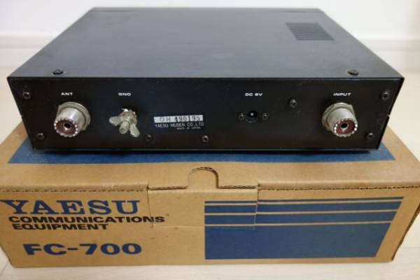 YAESU FC-700 HF アンテナチューナ FC-700 アンテナチューナー YAESU