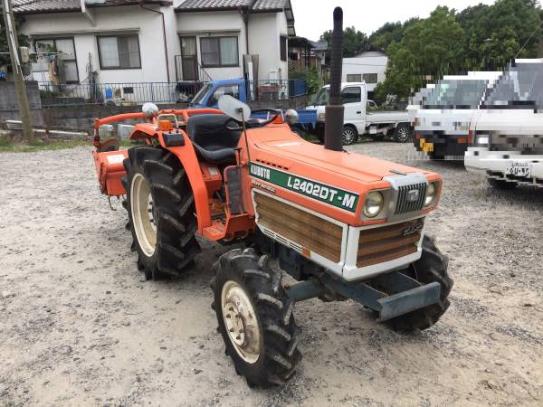 ◆広島発☆クボタ トラクター L2402DT ハロー付！1012HR 売切◆