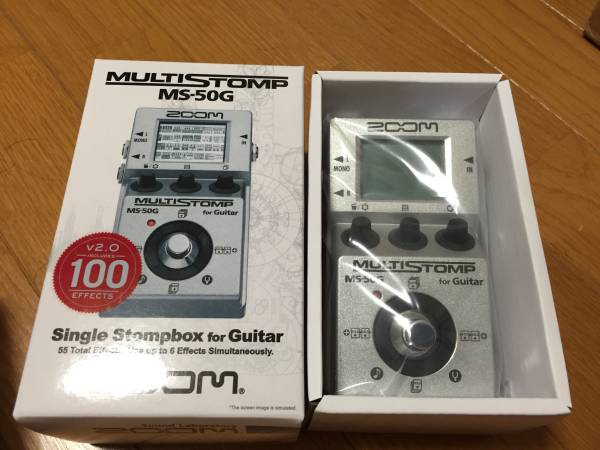 【新品同様】ZOOM　MS-50G