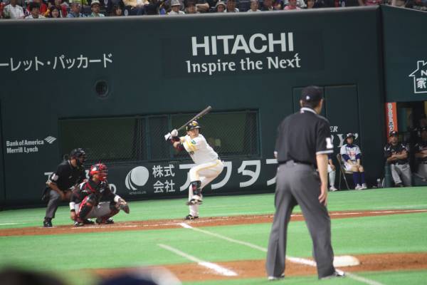 9/18ソフトバンクvsオリックス福岡1塁コカコーラシートB最前ペア