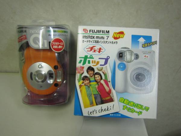 どちらも新品箱入りチェキ ポップとｎｅｘｉａ Ｑ1セット送込み