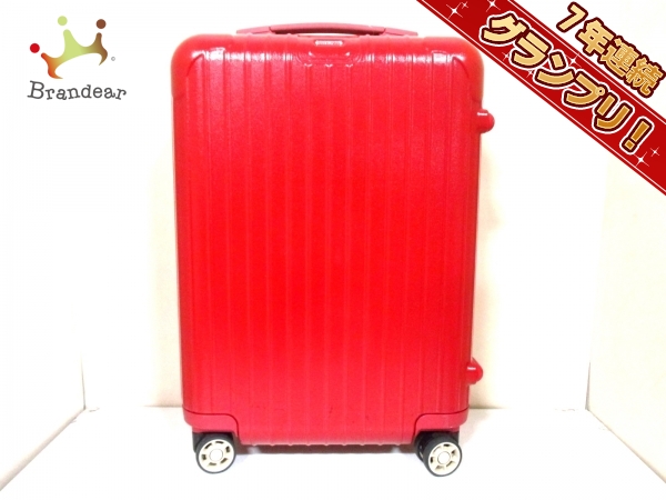 リモワ キャリーバッグ レッド ポリカーボネイト RIMOWA リモワ 【公式