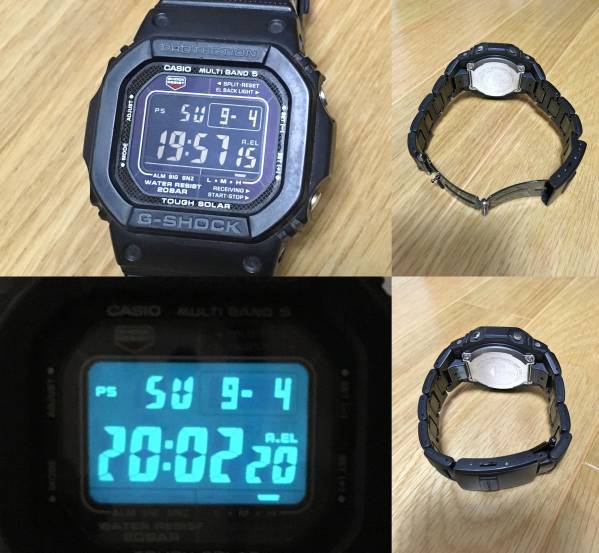 G-SHOCK 電波 タフソーラー GW-M5600BC-1JF メタルコアバンド