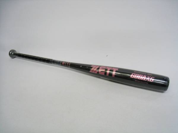 ☆ZETT☆中学硬式用☆BAT2093☆ブラック×ピンク☆83cm☆ ZETT ゼット