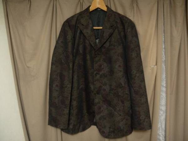 美品！トルネードマート 花柄 総柄テーラードジャケットL 日本製