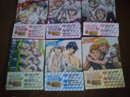 美男高校地球防衛部LOVE! BD 全巻セット 全6巻 初回版