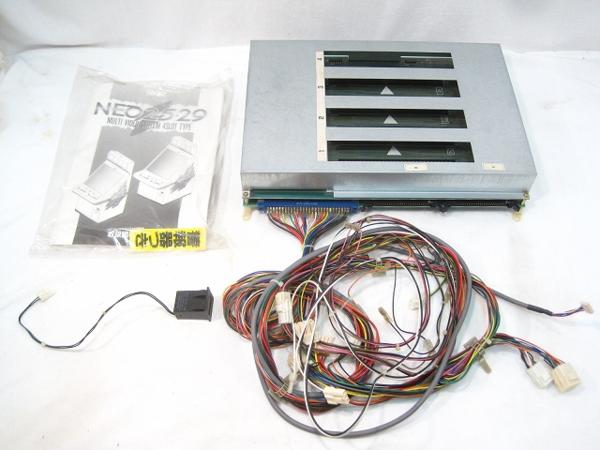 ネオジオマザー MV-4 MVS4スロット ハーネス等まとめてジャンク