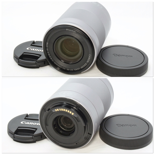 ☆新品☆ キャノン Canon EF-M 55-200mm シルバー Canon EF-M 55-200mm