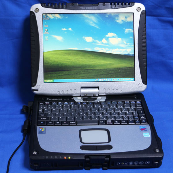[YJ]タッチ/CF-18KW/Pentium M 1.2GHz/1G/HDD60Gリカバリ有/XP