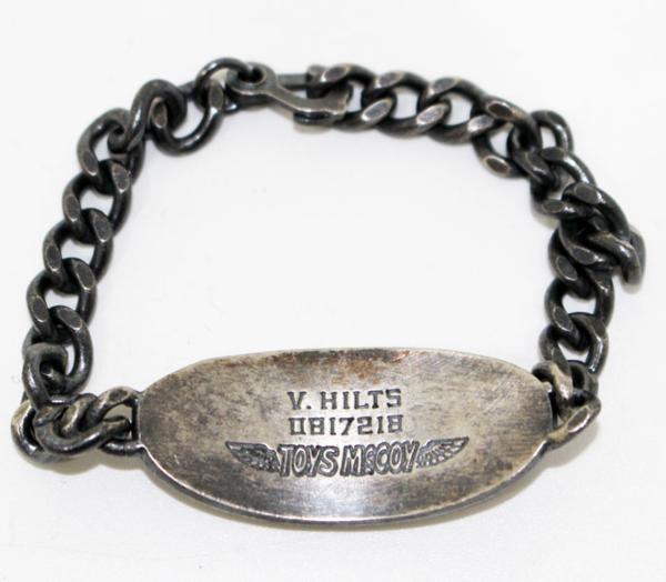 TOYS McCOY トイズマッコイ IDブレスレット “V.HILTS” 新品 M TOYS
