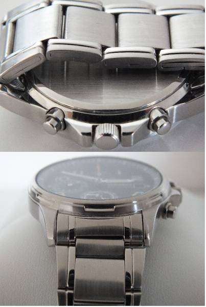 クロノグラフ セイコー 7T92-0BB0 SEIKO Yahoo!オークション 新品電池