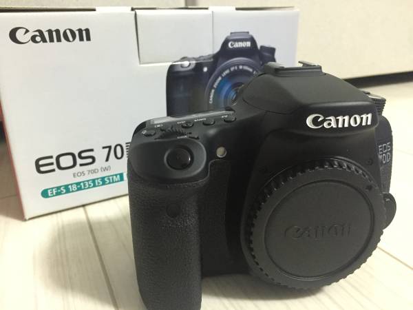 Canon キャノン EOS70D レンズキット EF-S18-135mm おまけ付き