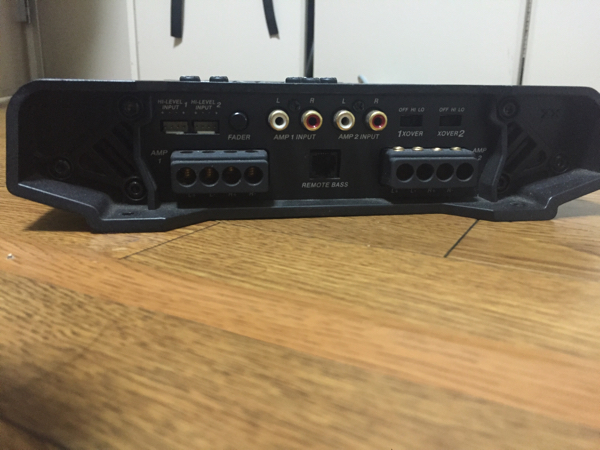kicker ZX 650.4 パワーアンプ