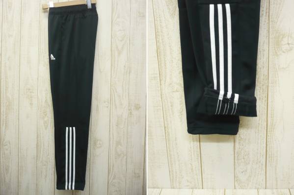 即決☆アディダス ジャージ ジャケット+パンツ セット BK/XL