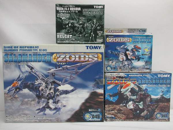 未開封 トミー ゾイド サラマンダー，アロザウラー 他[梱0.4]