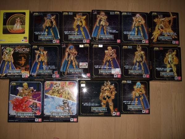 聖闘士聖衣神話 EX 黄金聖闘士 各種セット 初回
