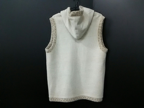 イタリヤ ベスト 11 レディース アイボリー×グレー