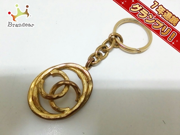 シャネル キーホルダー(チャーム) 美品 ゴールド ココマーク シャネル キーホルダー(チャーム) 美品 ゴールド ココマーク