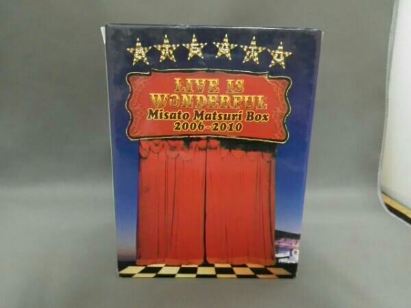 渡辺美里 Live is Wonderful Misato MatsuriBox Live is Wonderful ～Misato Matsuri Box 2006-2010～【完全生産限定盤 ミュージック