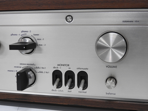 中古 LUXMAN L-504 メインアンプ ラックスマン 音響 F2074884