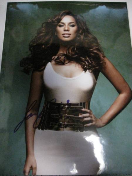 ◆　希少　レオナ・ルイス　直筆サインフォト　◆シンガー　