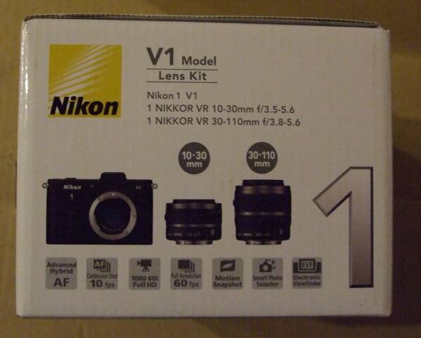 ニコン Nikon1 V1 ダブルズームキット ブラック 未使用品 Nikon