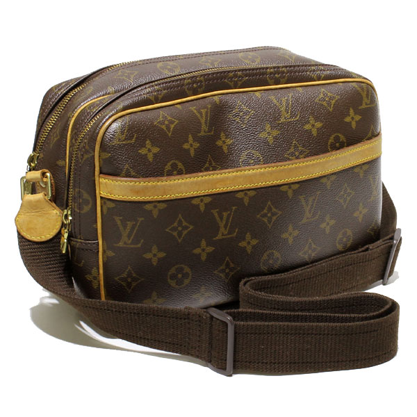 ね*ね様 Louis Vuitton モノグラム ショルダーバッグ　リポーター（ 1円～LOUIS VUITTON モノグラム リポーターPM ショルダーバッグ