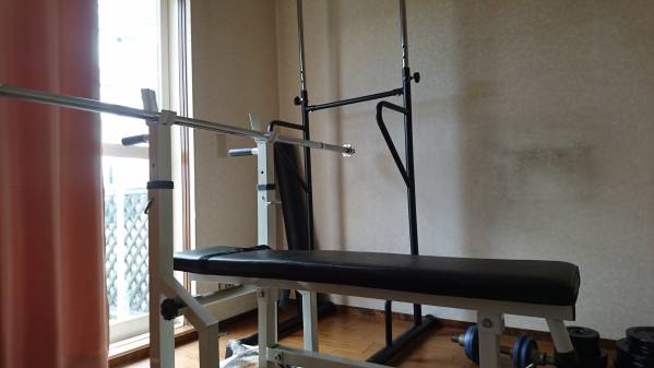 ベンチプレスセット中古引き取りに来てくれる方限定！ | ベンチプレス 