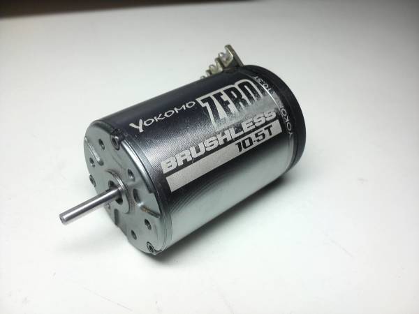 ヨコモ ブラシレスモーター ZERO 10.5T ガンメタ 中古品 ヨコモ