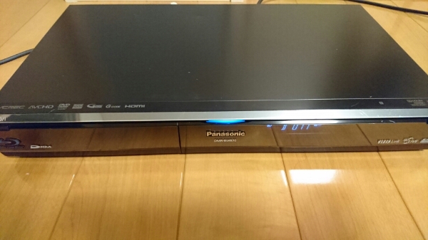 ○動作品○ Panasonic DMR-BW870 1TB 2チューナー 2009年製 リモコン