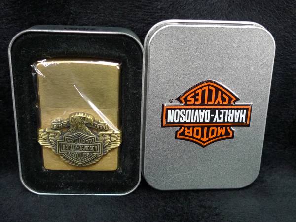 李629 HARLEY ハーレー 真鍮 ブラス ワシ ZIPPO
