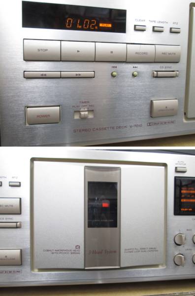 TEAC V-7010（カセットテープデッキ）【ジャンク】 【公式通販】