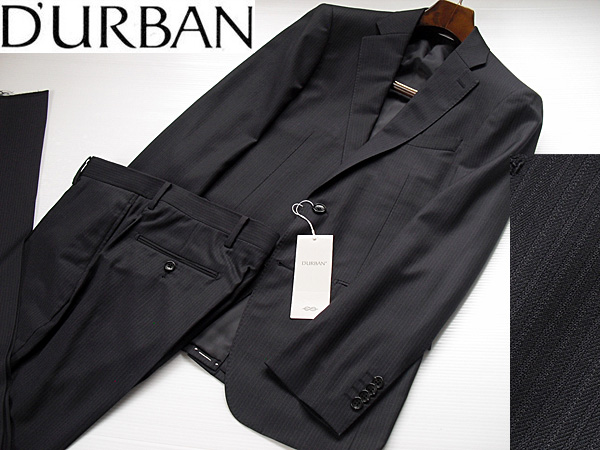 新品】秋冬 ダーバン D'URBAN ロロ・ピアーナスーツ 濃紺 A5 ダーバン