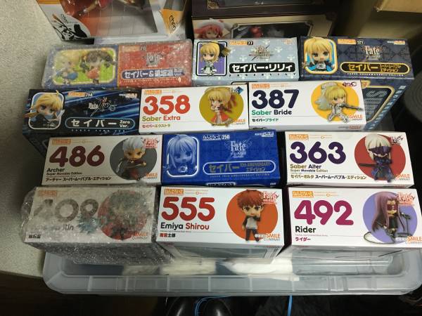 グッスマ　ねんどろいど・スケールフィギュアFate13点まとめ売り