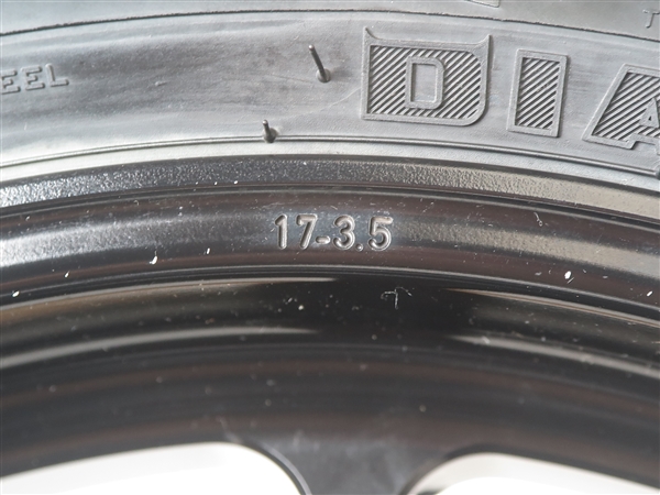 ♪ZX-10R/04-05年 ダイマグ UP7X アルミ鍛造 ホイール 前後 難有