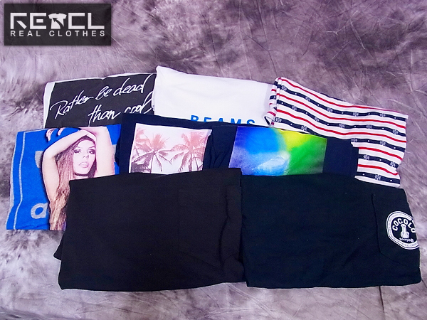 カーハート/NIXON/adidas他 フォトプリント等 Tシャツ 5点↑