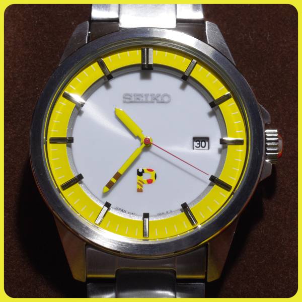 新品 ポケモン BEAMS SEIKO セイコー ピカチュウ ソーラー 時計