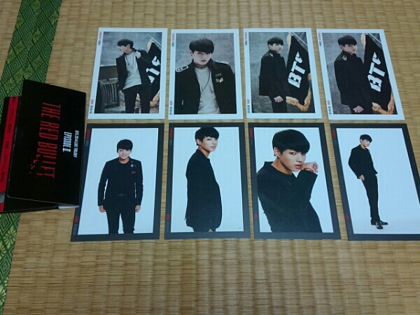 防弾少年団 BTS THE RED BULLET フォト ジョングク 8枚セット BTS 防弾