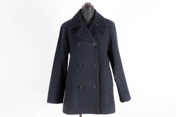 【送料無料】イーストボーイ EAST BOY Pコート 7 濃紺 28 tqe