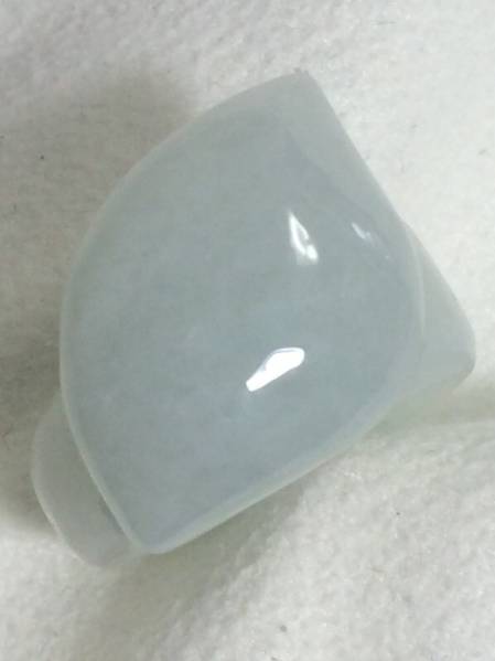 翡翠A貨くり抜きリング#12