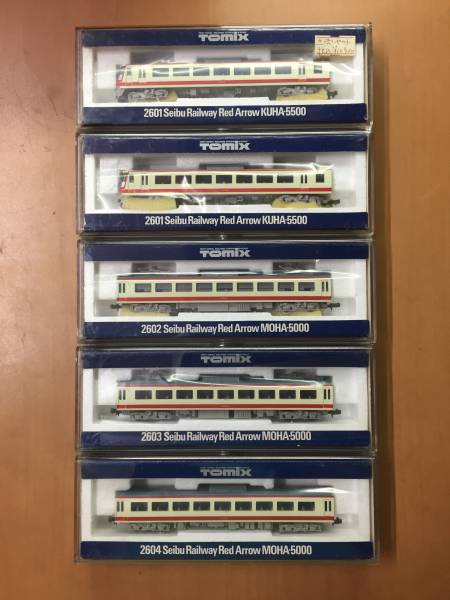 【新品】TOMIX 西武鉄道 レッドアロー 5000系 2601~2604 5両