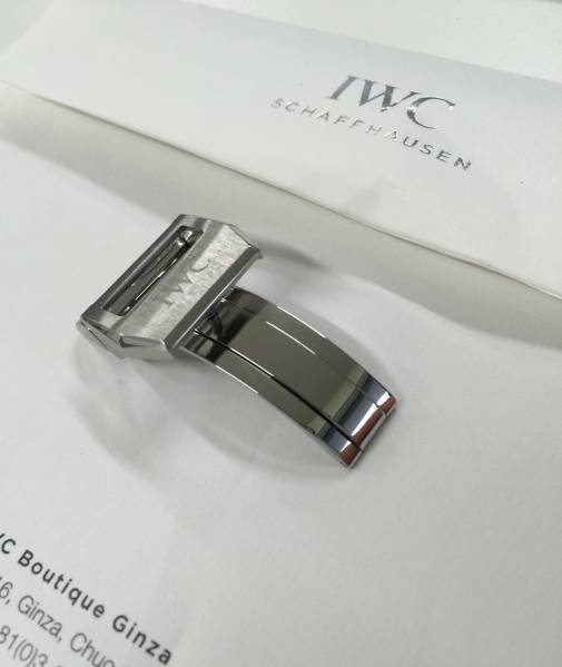 極美品 IWC 純正 BDバックル 18mm パイロットウォッチ 定価5.2万