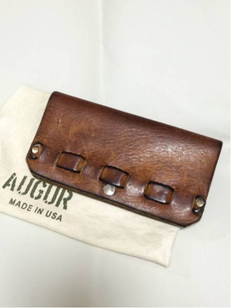 J AUGUR ジュディーオーガー レザー ウォレット 財布 希少 RRL DESIGN