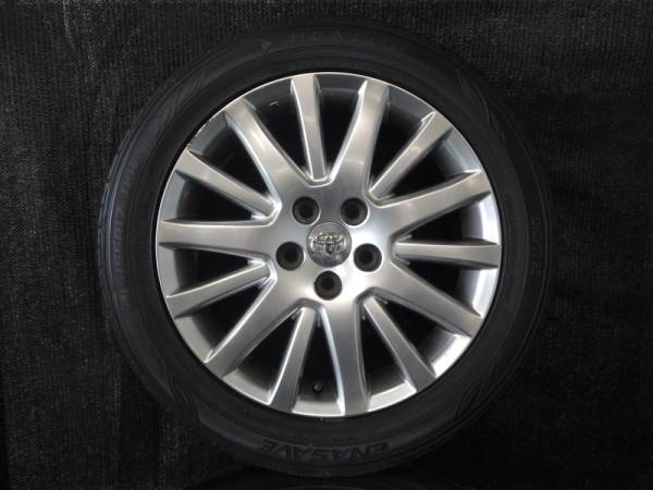 18系マジェスタ 純正ホイール ＆ 215/55R17 タイヤ 4本セット