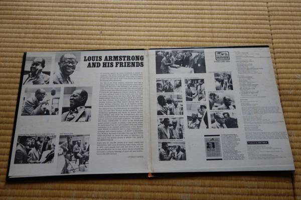 LP/米/LOUIS ARMSTRONG & BOB THIELE/AND HIS FRIENDS_2